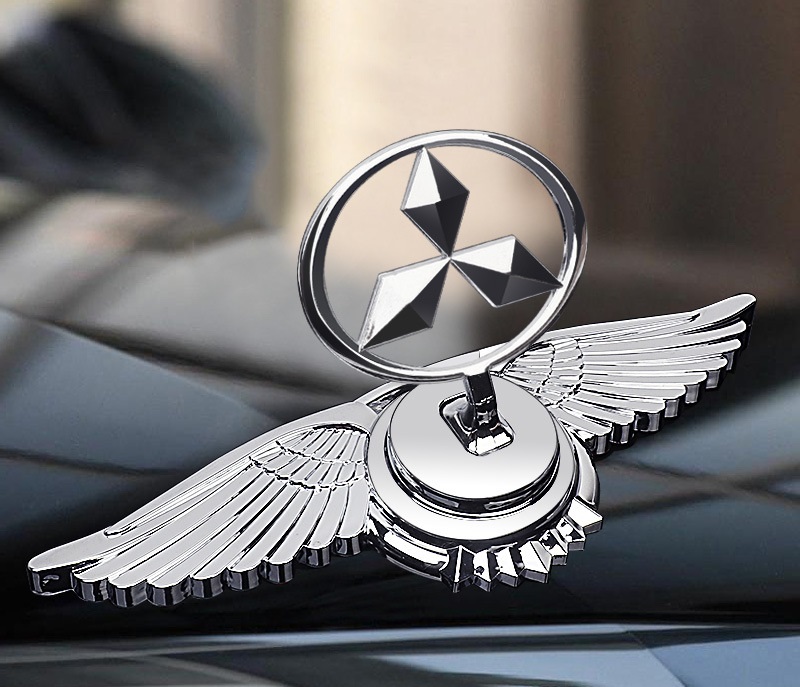 三菱（MITSUBISHI） ◇三菱 MITSUBISHI◇車ボンネットマーク フロント