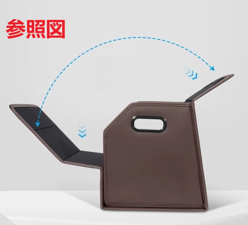 ☆汎用☆オレンジ☆車用収納ボックス トランクバッグ 折り畳み式 