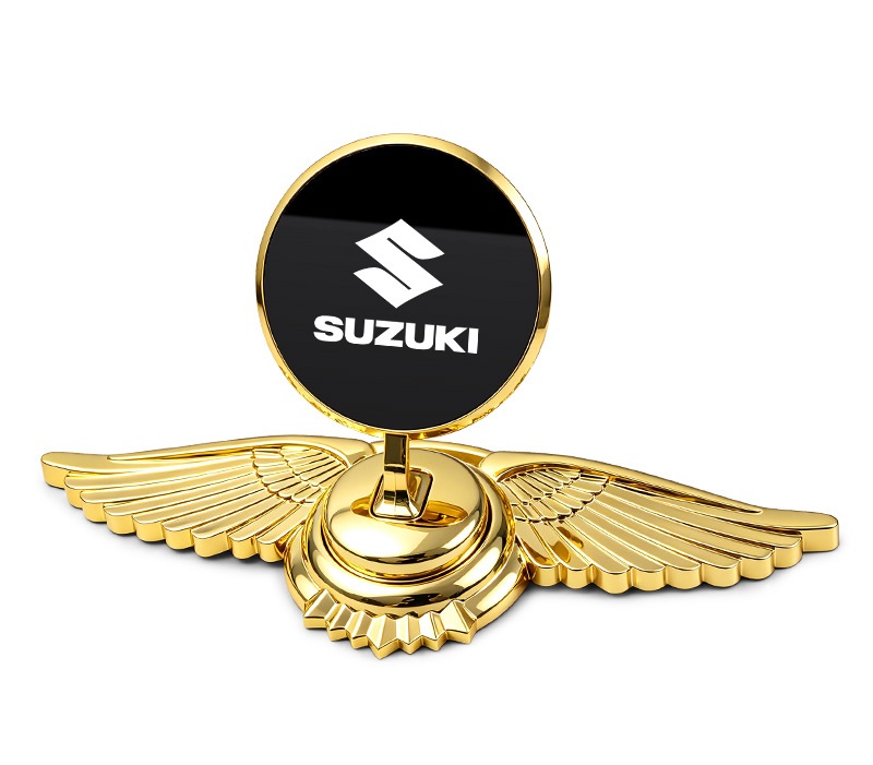 スズキ（SUZUKI） ☆スズキ 鈴木☆ゴールド/ブラック鏡面☆車
