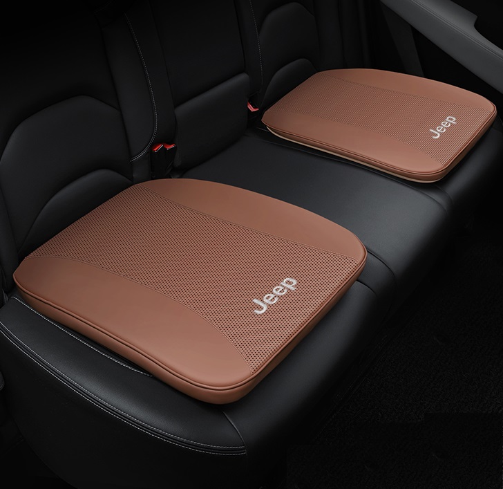 Jeep（ジープ） ◇ジープ JEEP◇ブラウン◇車用 座布団1枚 シート