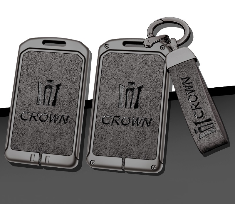 クラウン ◇クラウン CROWN◇深錆色/グレー◇キーケース キーホルダー