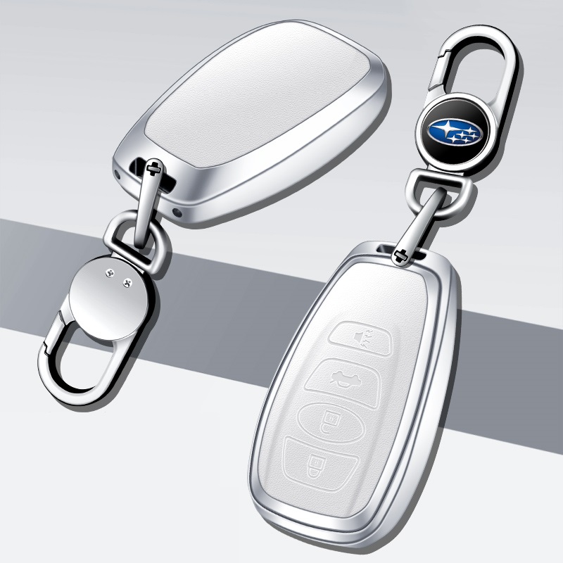 SUBARU（スバル） ☆スバル SUBARU☆シルバー/ホワイト☆キーケース
