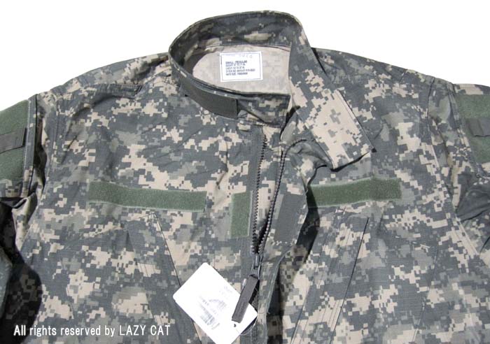 米軍 ACU 迷彩 アーミー コンバット ユニフォーム シャツ ジャケット