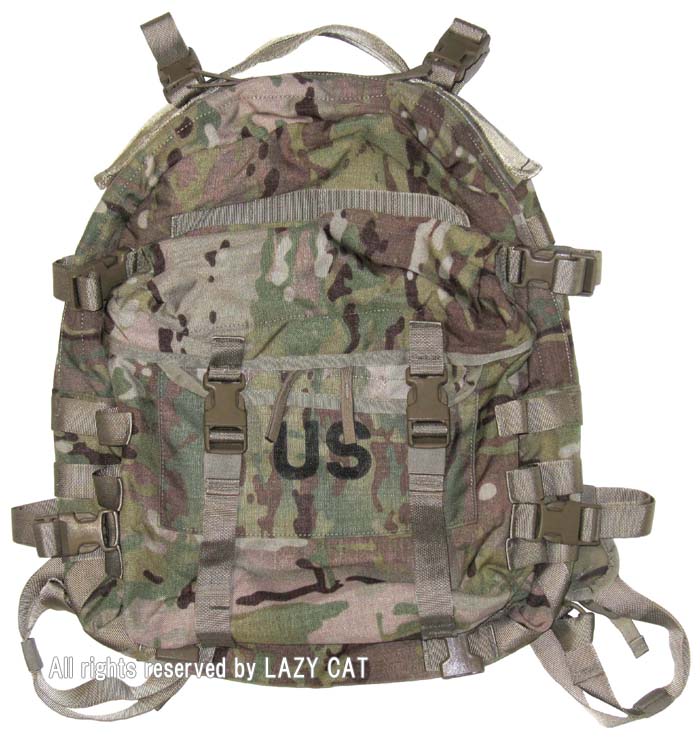米軍　MOLLE II リュックサック、マルチカム　ジャンク MILITARY（ミリタリー） 米軍 MOLLE II ASSAULT PACK マルチカム