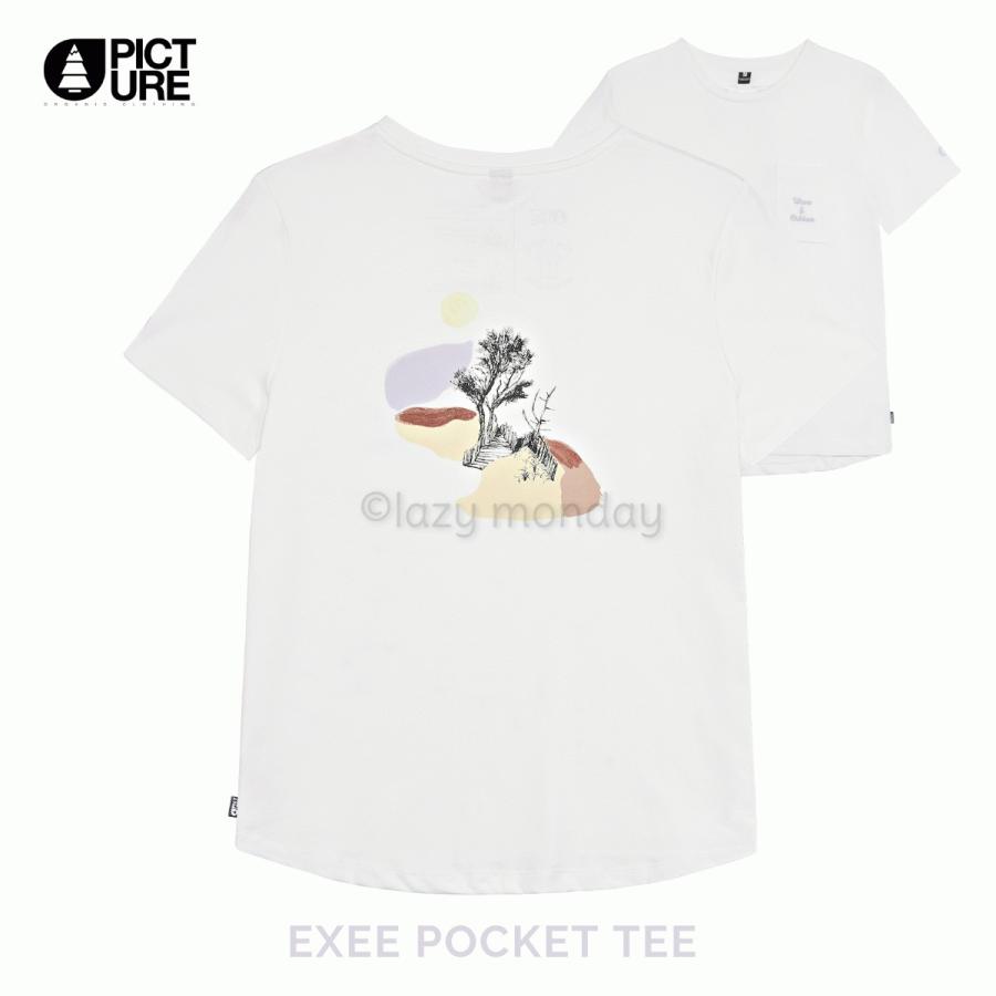PICTURE ORGANIC CLOTHING KEYNEE TEE レディース バックプリント Tシャツ 正規販売店 PICTURE ORGANIC CLOTHING KEYNEE TEE レディース バック