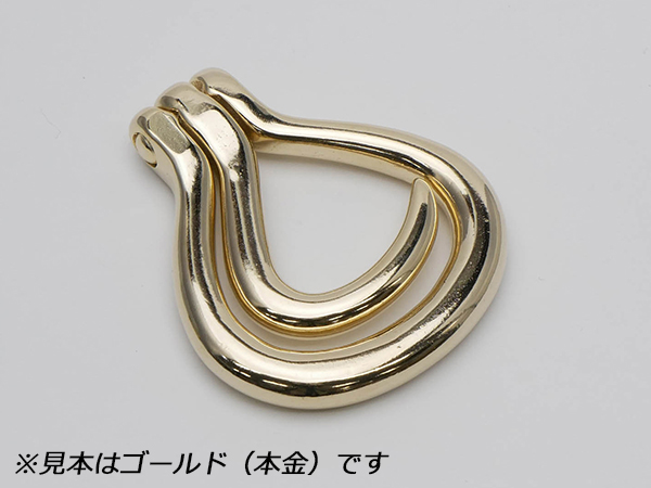 ヒヅメホリ（蹄堀り） Ｎｉ/アンティック/金管楽器純然たる/ゴールド（本金）/ダール 91×48粍 1ヶ/50ヶ【電子メール便相応う】 [なめし革手工芸品ぱれっ レザークラフト道具、材料-手芸、ハンドクラフト