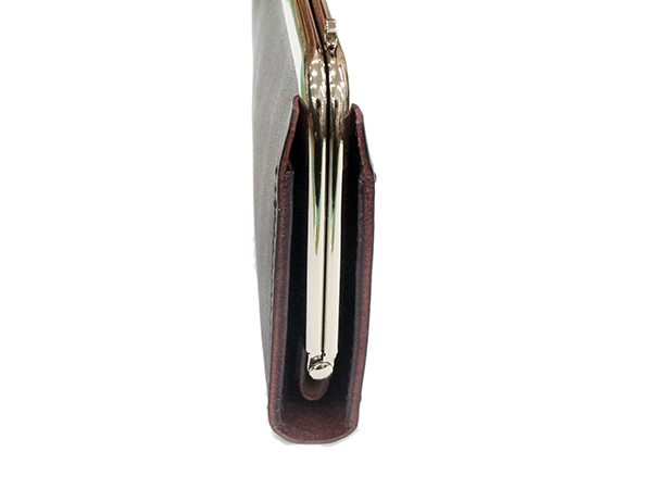 型紙】がま口長財布 約10.5×21×2cm【メール便対応】 [レザークラフト