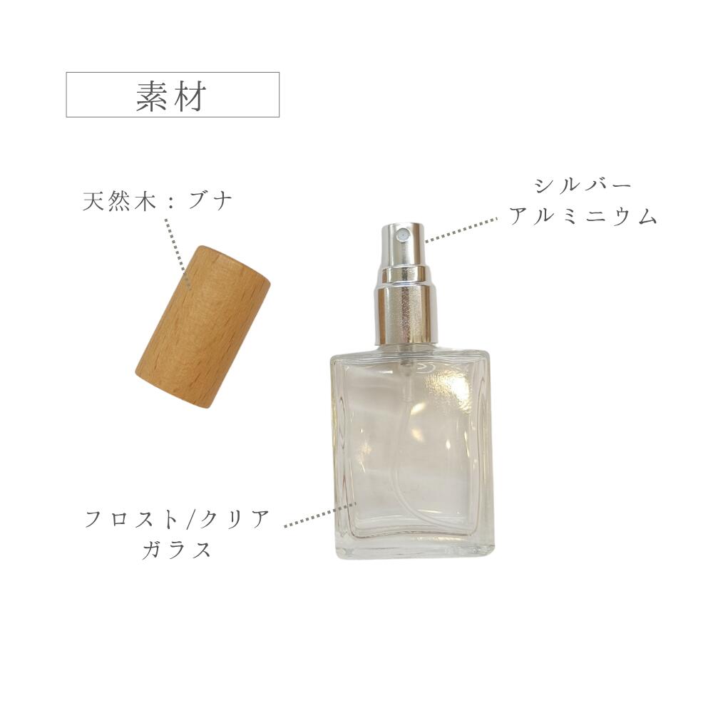 香水瓶 アトマイザー 15ml 3本セット クリア 透明 瓶 ガラス かわいい