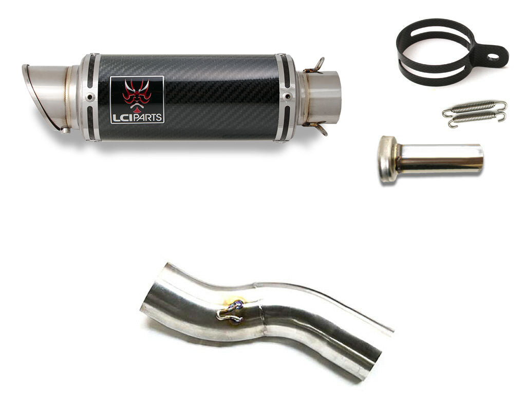 DUCATI Diavel ディアベル LCIPARTS ショートカーボンスリップオン