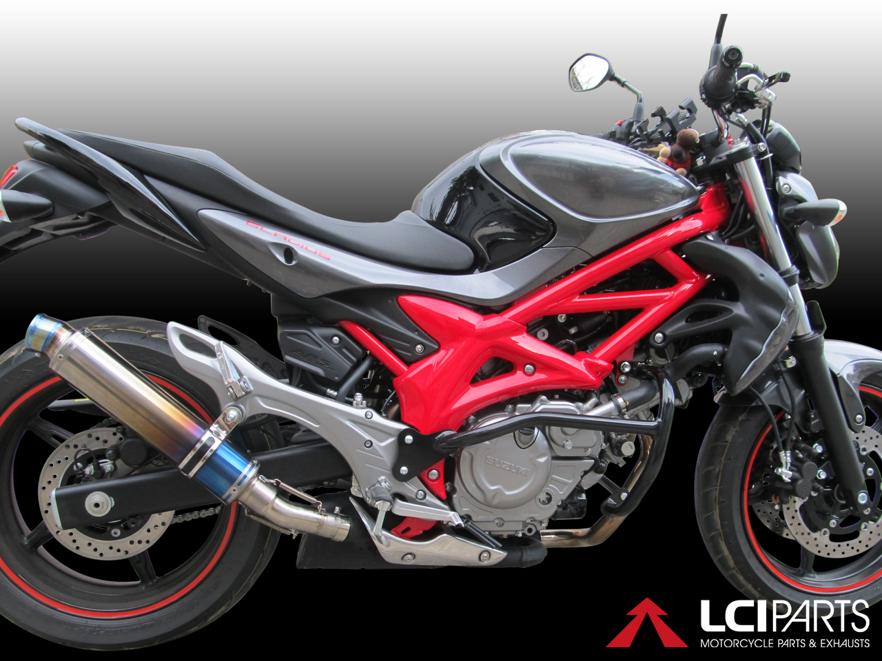 スズキ グラディウス400 グラディウス650 2010-2015 LCIPARTS ラウンドフルチタンスリップオンマフラー :  lciexrt-su1901-r5-2 : LCIPARTS - 通販 - Yahoo!ショッピング