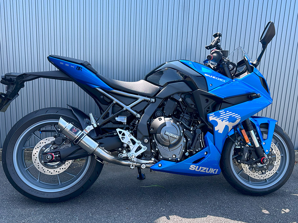 スズキ GSX-8S 2023-2024 GSX-8R 2024- LCIPARTS ショートステンレス