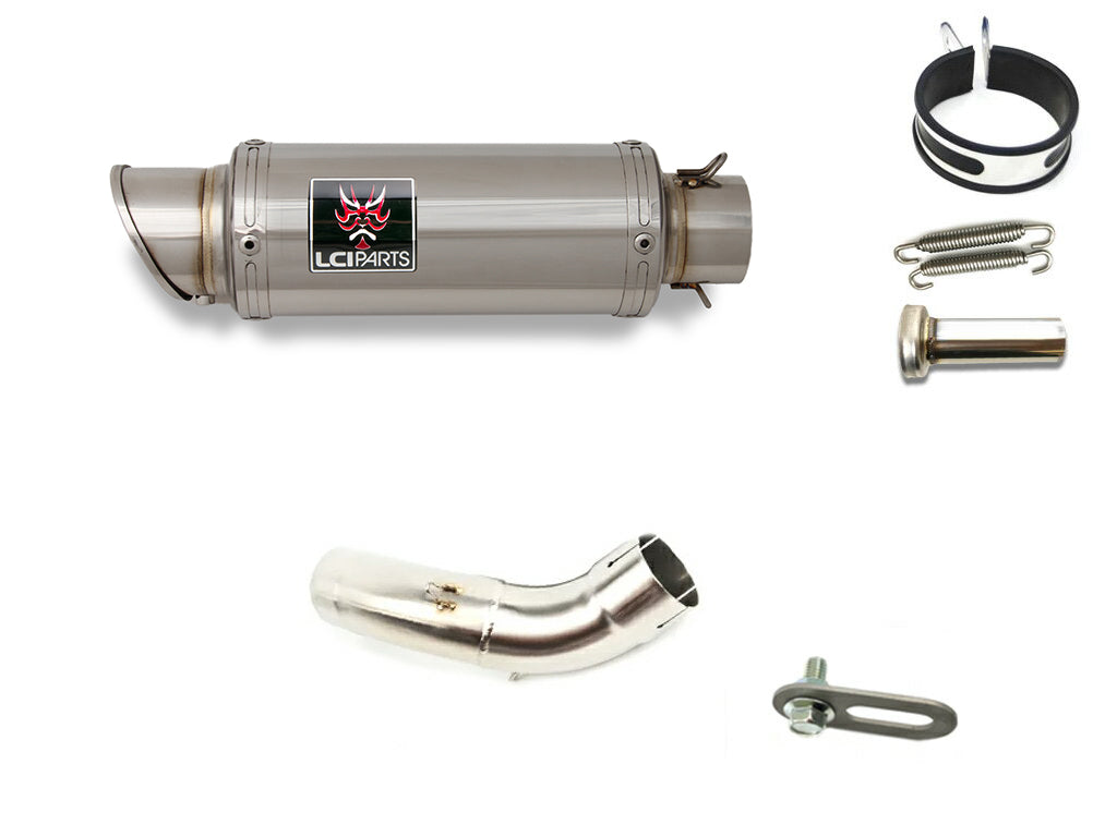 LCI PARTS スリップオンマフラー　Z900 2020年式 カワサキ Z900 2020-2023 LCIPARTS ショートステンレススリップオン
