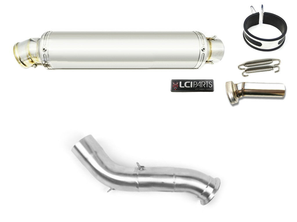 KTM 890 DUKE 2020-2024 LCIPARTS ラウンドステンレス スリップオン