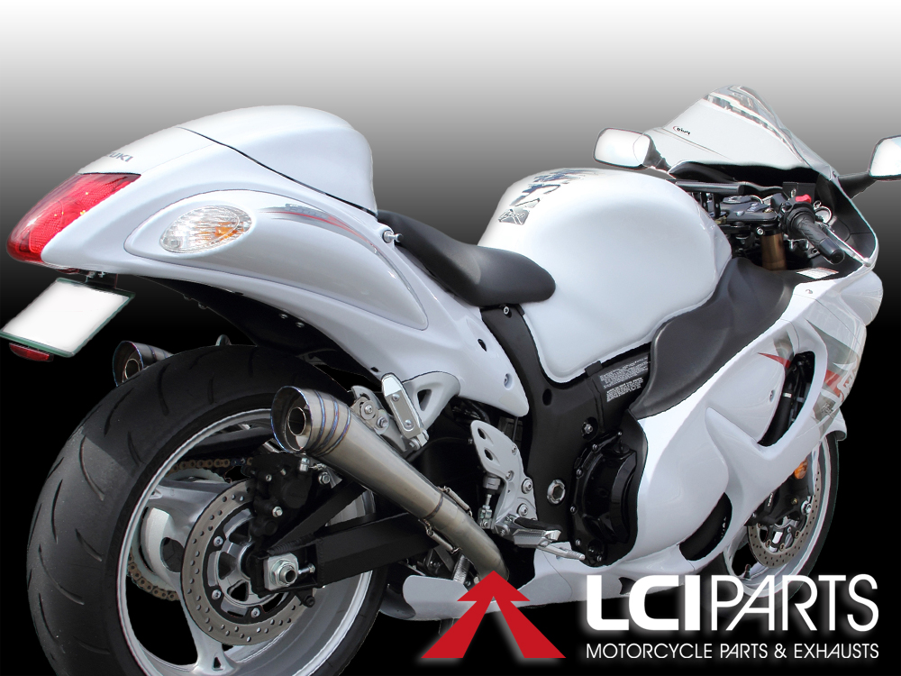 スズキ GSX1300R ハヤブサ 隼 2008-2020 LCIPARTS GPチタンスリップオンマフラー