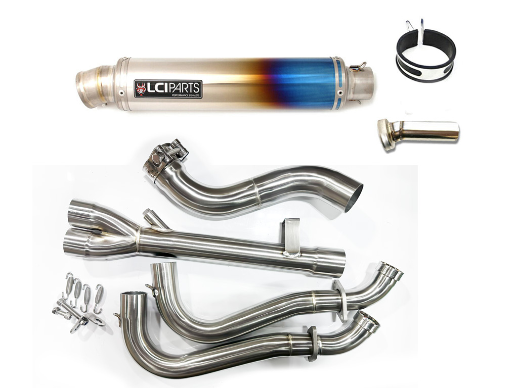 スズキ GSX-8S 2023-2024 GSX-8R 2024- LCIPARTS ラウンドチタンフル