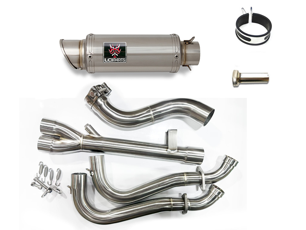 スズキ GSX-8S 2023-2024 GSX-8R 2024- LCIPARTS ショートステンレス