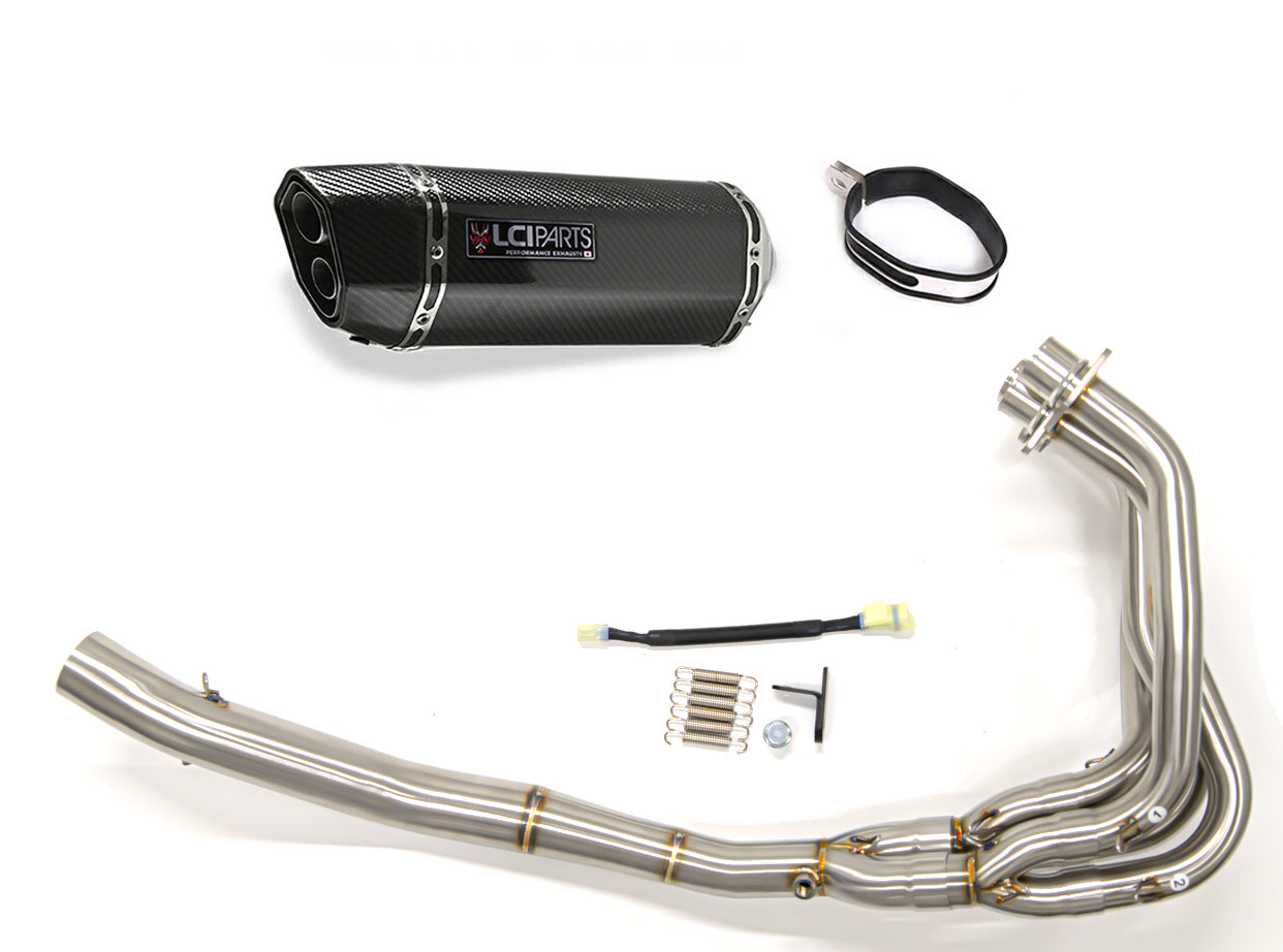 カワサキ ニンジャ ZX-4R SE / ZX-4RR LCIPARTS ツインエンド カーボン