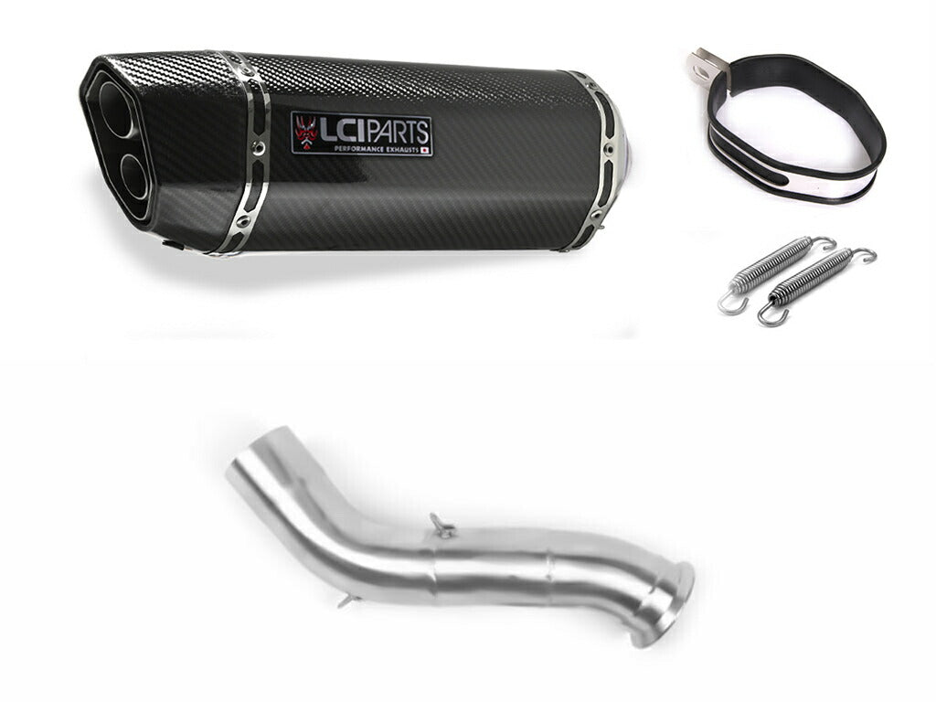 KTM 890 ADVENTURE 2021-2024 LCIPARTS ツインエンド カーボン 