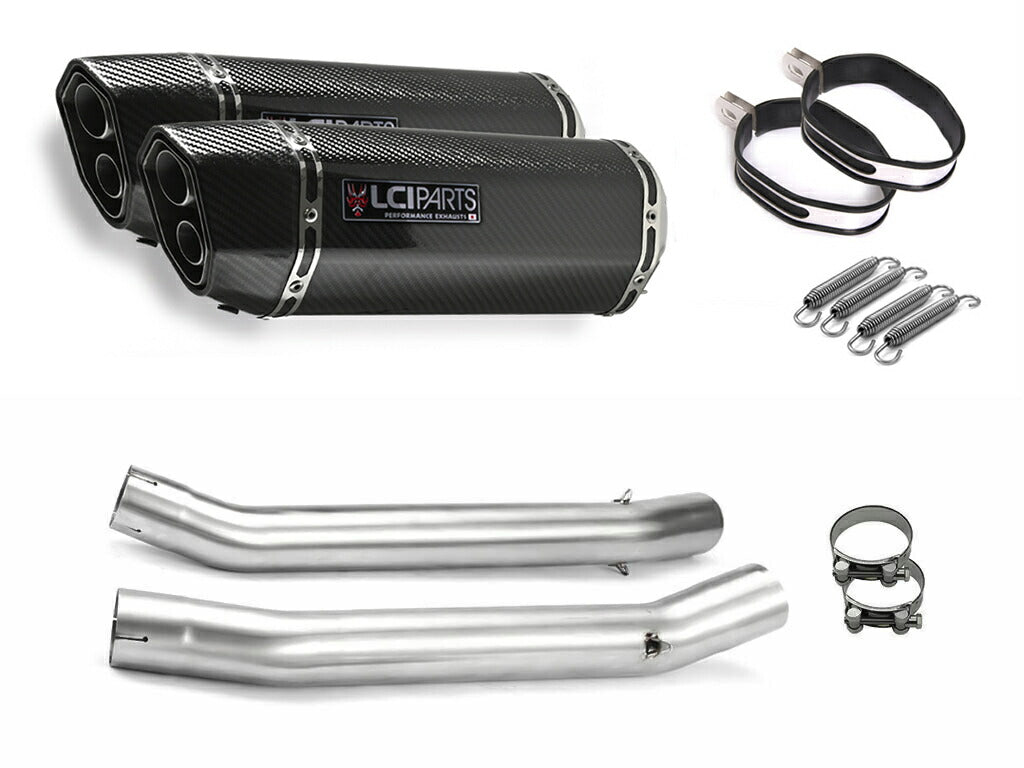 LCIPARTS ツインエンドチタンスリップオン　3型隼 スズキ GSX1300R ハヤブサ 隼 2008-2020 LCIPARTS ツインエンド