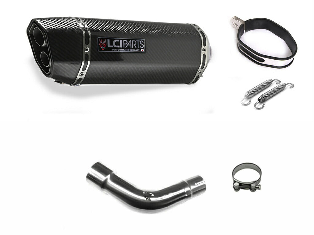 スズキ SV650 2016-2024 LCIPARTS ツインエンド カーボン スズキ SV650 2016-2024 LCIPARTS ツインエンド カーボン