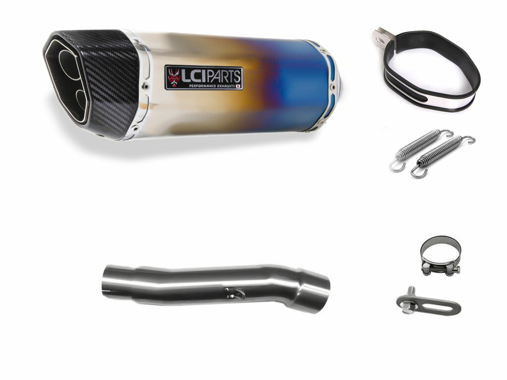 CRF250L CRF250M MD38 RSV スリップオン マフラー ホンダ CRF250L CRF250 RALLY 2021-2023 MD47 LCIPARTS ツイン