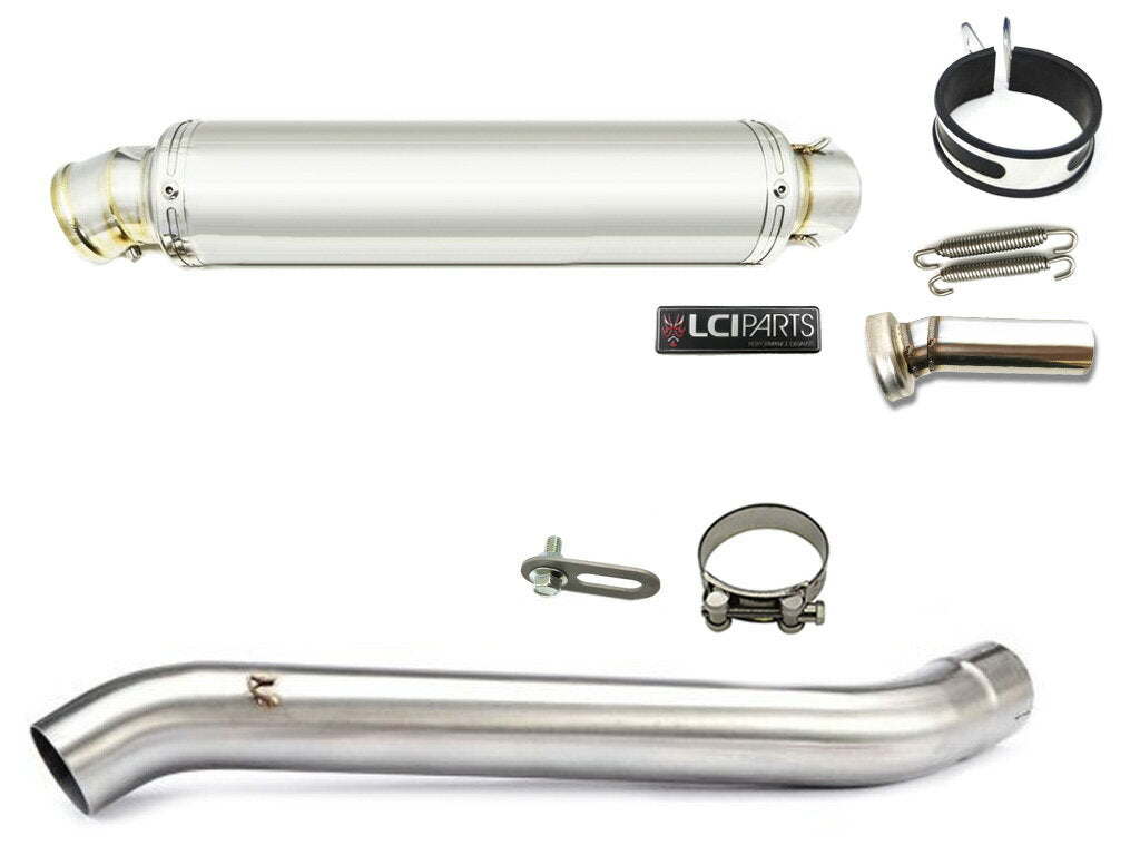 スズキ GSX-R1000 K7K8 2007-2008 4in1 LCIPARTS ラウンドステンレス 