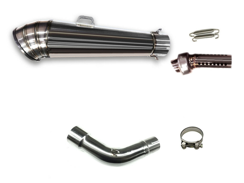 SV650/SV650X スリップオンマフラー スズキ SV650X 2018-2024 LCIPARTS GPステンレス スリップオン