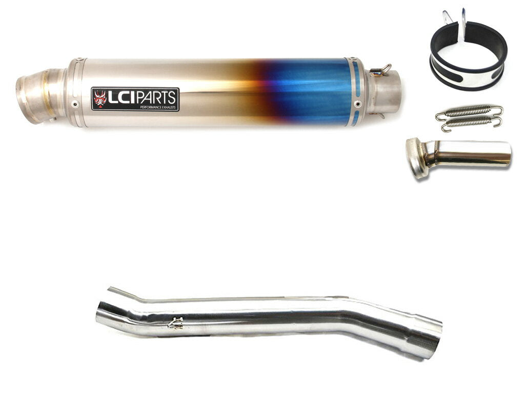 スズキ イナズマ400 1997-2001 LCIPARTS ラウンドフルチタンスリップ