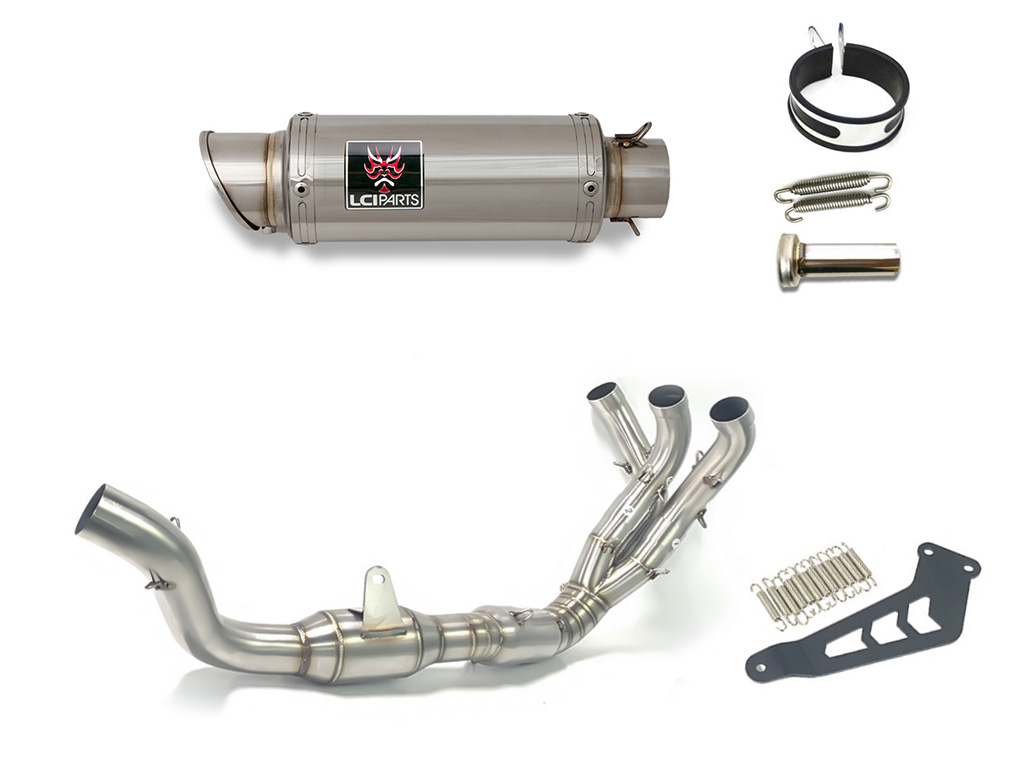 ヤマハ MT-09 2021-2023 LCIPARTS ショートステンレスフルエキゾースト