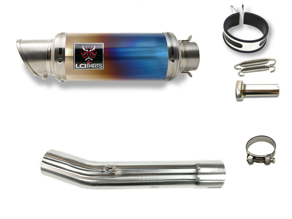 ヤマハ XJR1300 2006-2016 LCIPARTS ショートチタンスリップオン