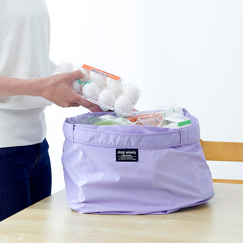 セルフレジ対応バッグ ラベンダー