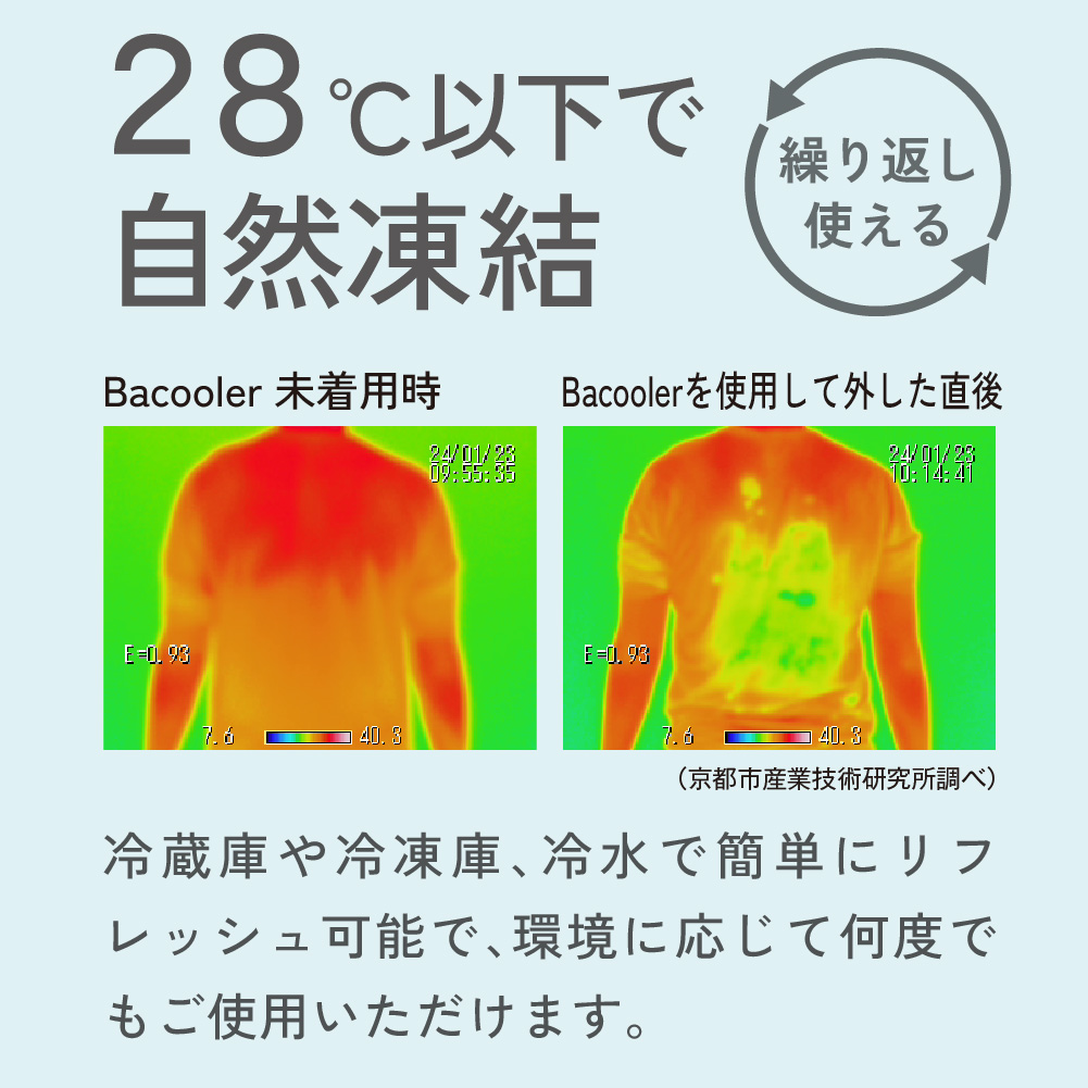 ＼在庫限り／リュックの背中が快適 バックーラー リュック 背中 冷却 冷感 クール パッド シート 保冷剤 ランドセル ひんやり パット 熱中症 暑さ 汗 対策 | ブランド登録なし | 04