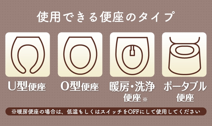 座り心地のよい厚手便座クッション A02