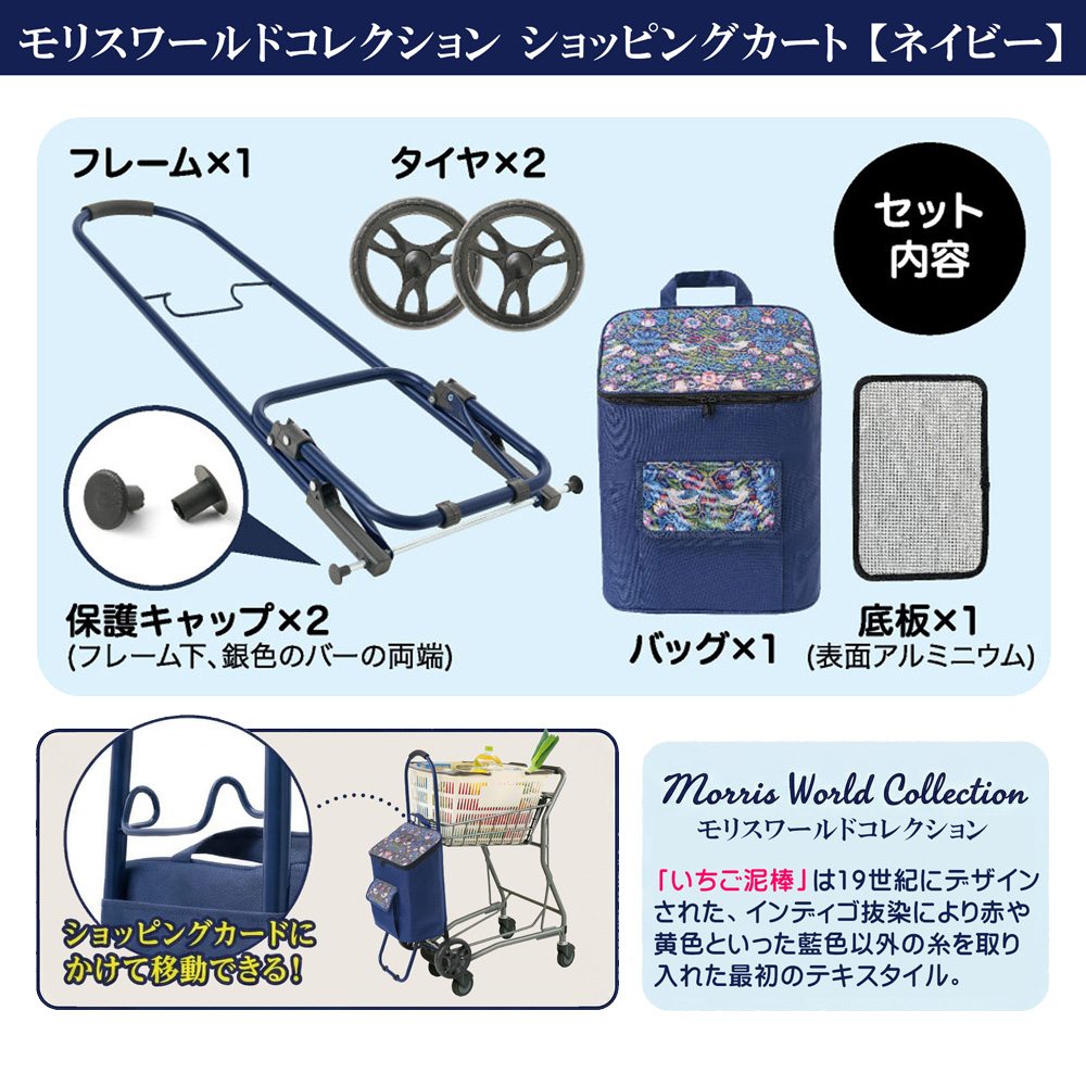 モリスワールドコレクション ショッピングカート