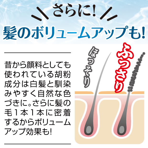 胡粉美人ヘアファンデ 