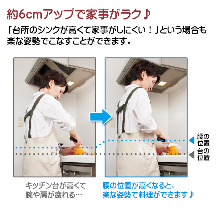モリス柄 厚底らくらくスリッパ