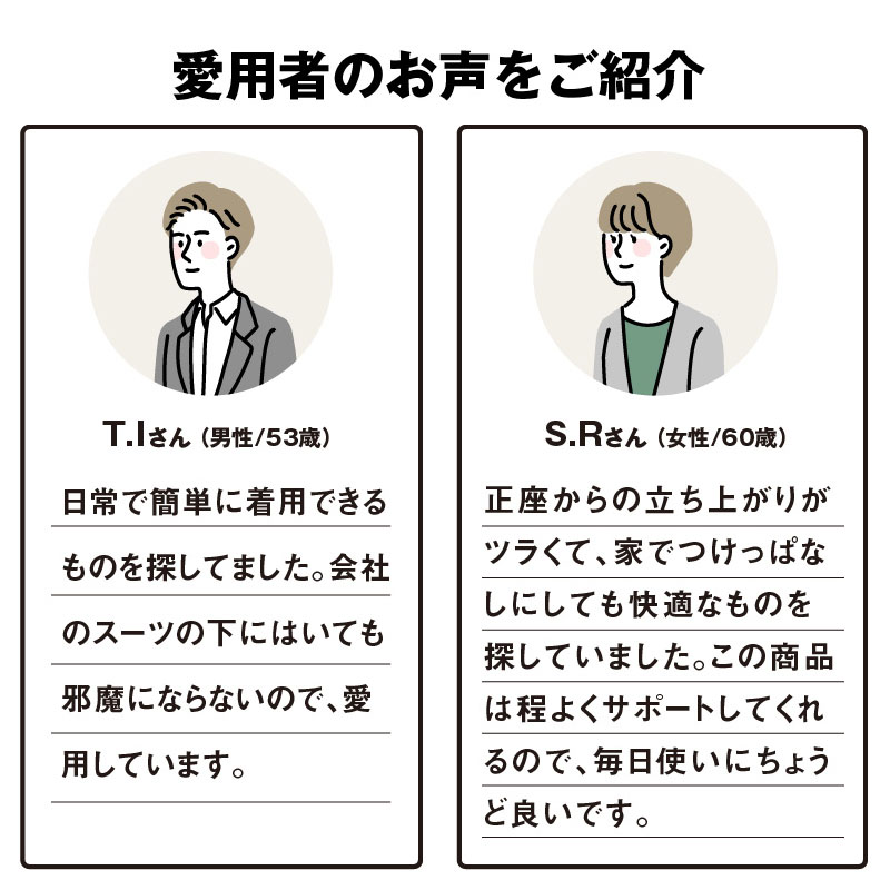 ひざ極らーく プレミアム 左右兼用 2枚組 膝 サポーター 薄手