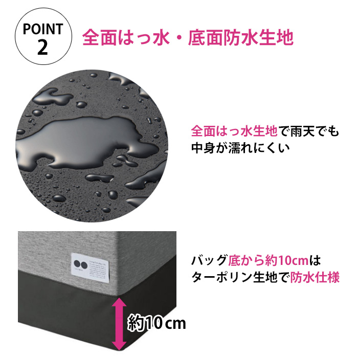 インテリアに馴染む 座れる 防災バッグ 収納ボックス コジット 玄関