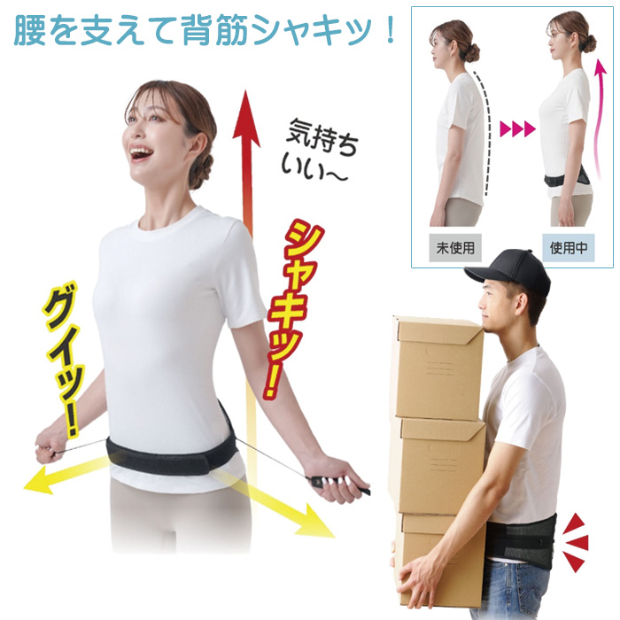Dr.PRO シャキット腰ベルト マグネット式）