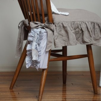 生活雑貨　ファブリック　ティッシュケース　ティッシュカバー　リネン　スカラップ　フレンチシック　シャビー