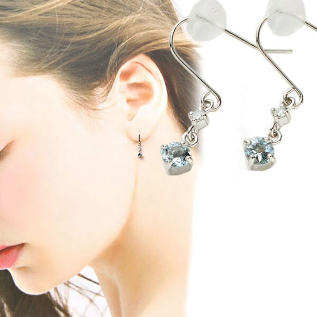 4℃ ヨンドシー ヨンド ピアス レディース 正規品 K10ピンク