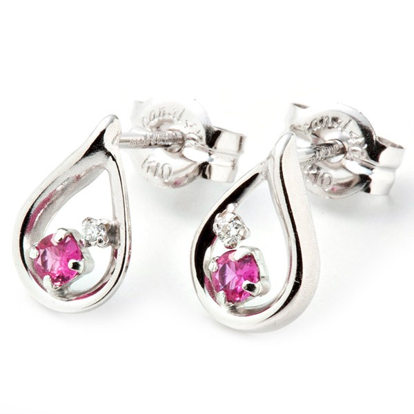 Canal4℃（カナルヨンドシー） 4℃ ヨンドシー ピアス しずく ピンク