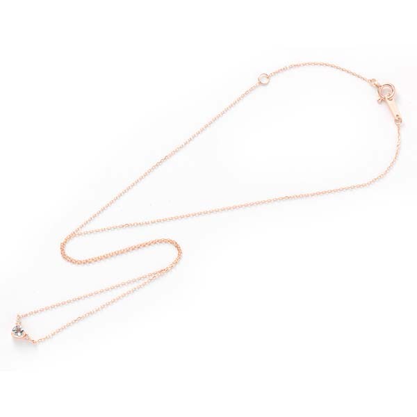 Canal4℃ 4℃ ヨンドシー ネックレス 3月 誕生日 正規品 アクア