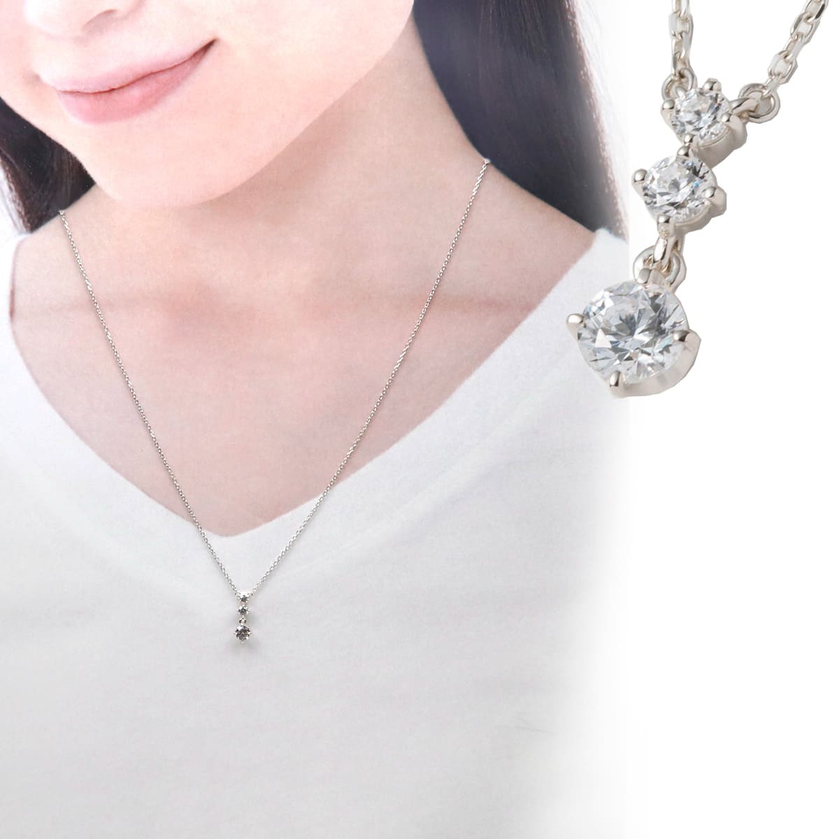 4℃ ヨンドシー ネックレス レディース ペンダント 正規品