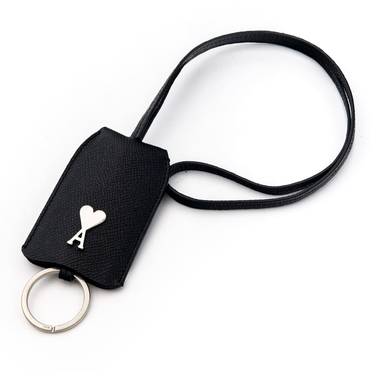 アミパリス キーリング AMI PARIS キーホルダー ストラップ付き