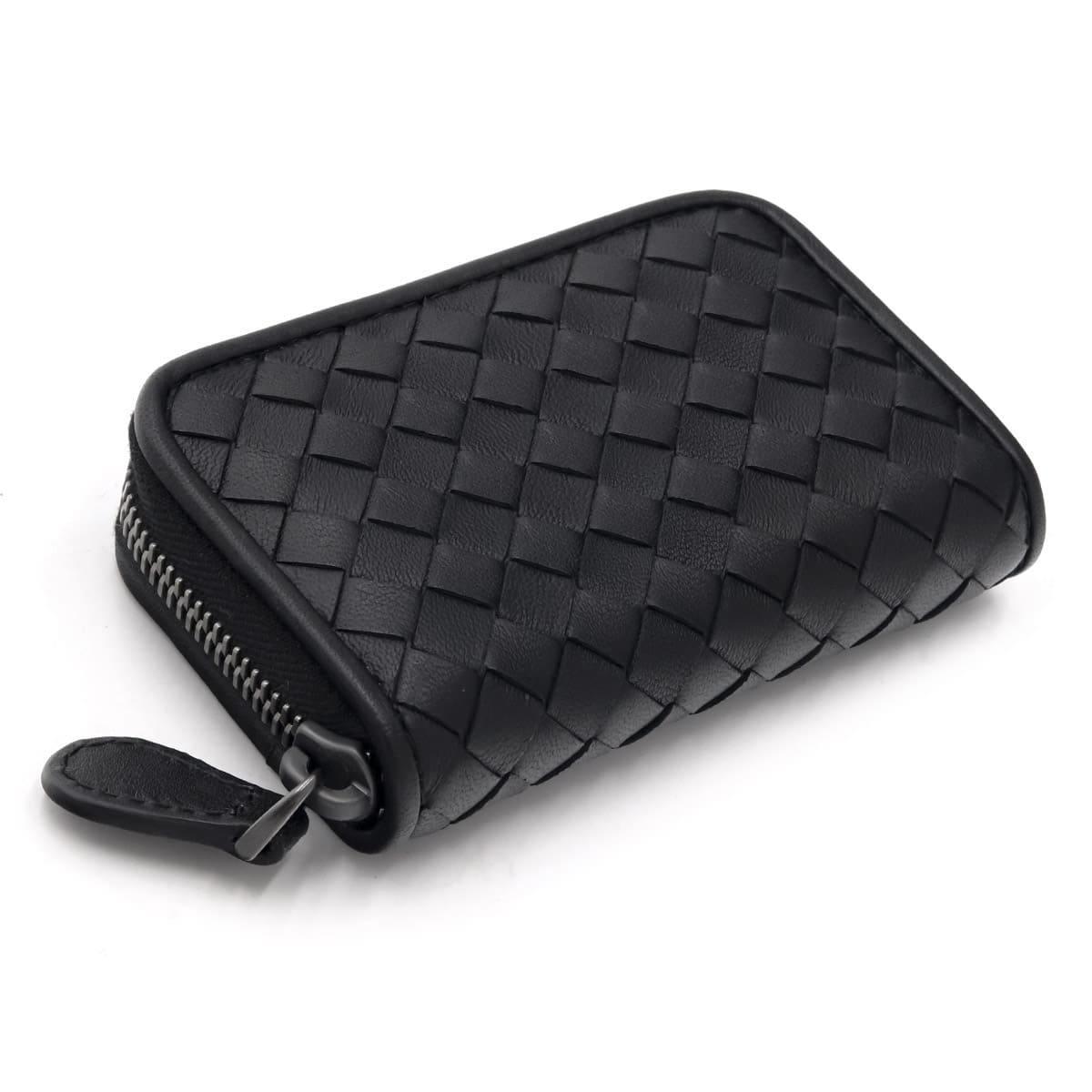 ボッテガヴェネタ 財布 ボッテガ 財布 BOTTEGA VENETA コインケース 小銭入れ ブラック 114075 V3UN1 1275 bottega veneta ボッテガ コインケースの画像