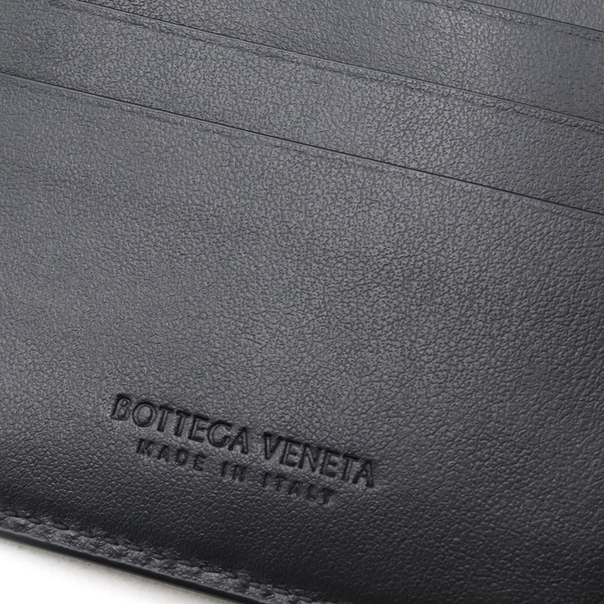 名入れ可】ボッテガ 財布 ボッテガヴェネタ メンズ 二つ折り 本革