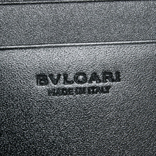 ブルガリ 財布 メンズ 長財布 ブランド 二つ折り 本革 オクト OCTO レザー ブラック 黒 36966 bvlgari 正規品 新品 ギフト プレゼントの画像