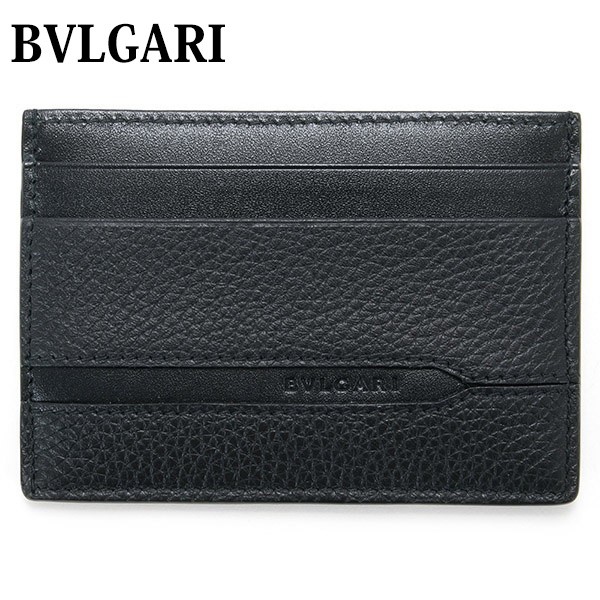 ブルガリBVLGARI ⭐️ブラックレザー 名刺入れ BVLGARI ブルガリ 名刺入れ メンズ ブルガリ・ブルガリ マン