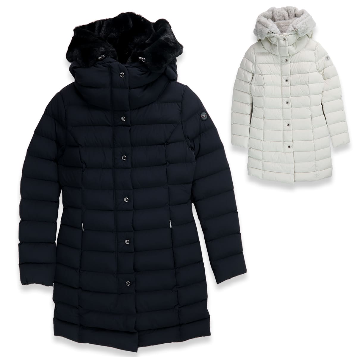 【新品未使用】国内正規品CAPE HORNダウンコートサンタクルズエコファー42 ケープホーン CAPE HORN サンタクルス エコファー SANTACRUZ ECO FUR